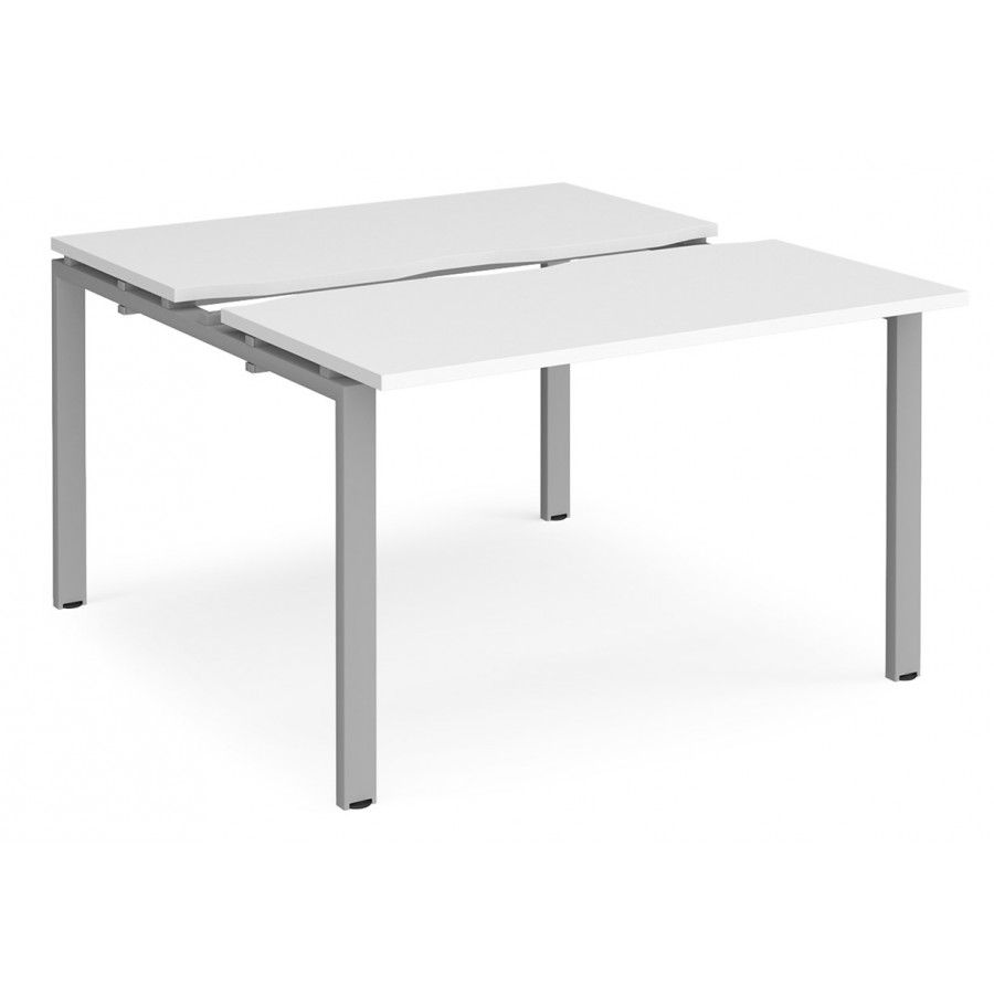 Adapt 1200mm Deep Sliding Top Double Starter Bench Desk